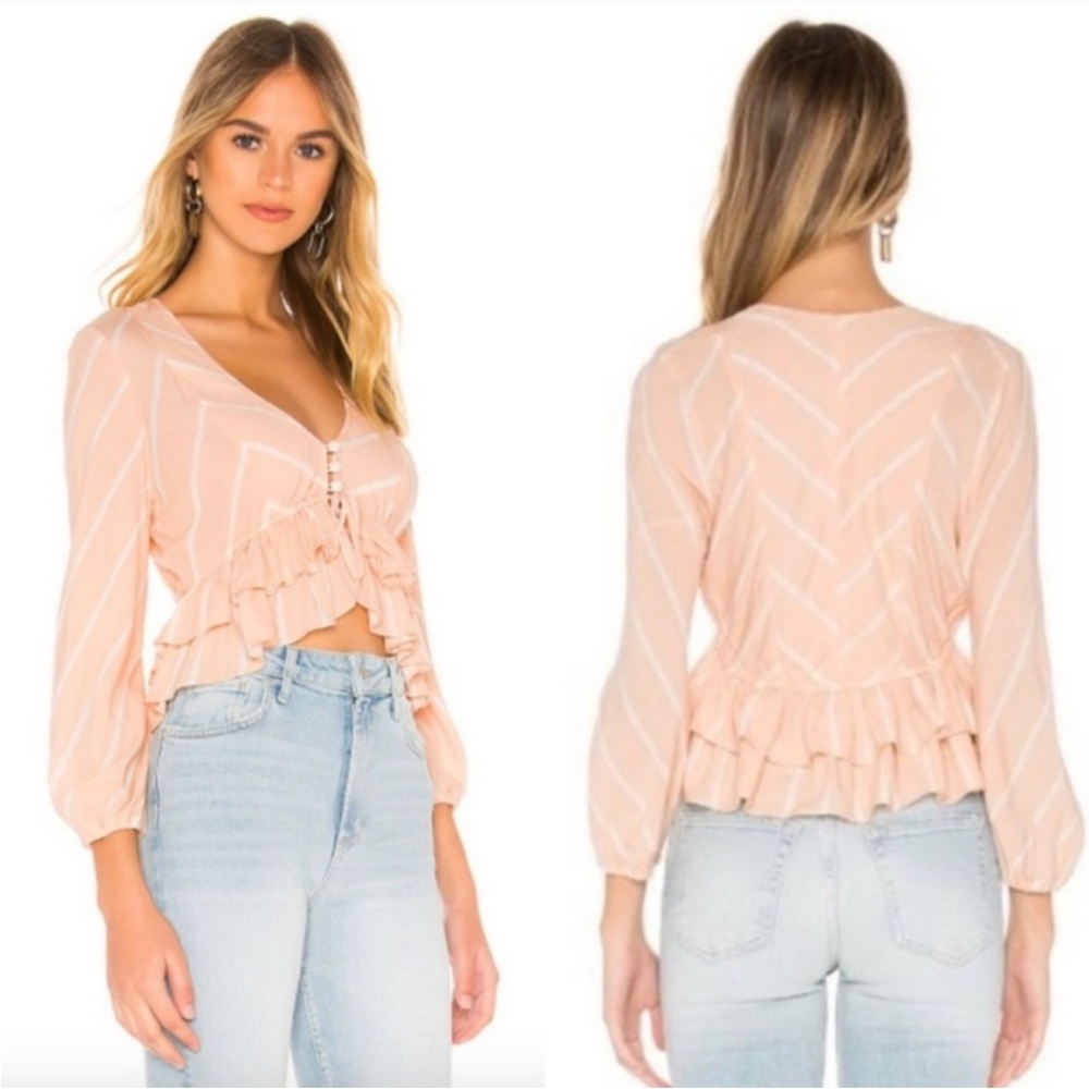 Free People SamifranTop in Peach